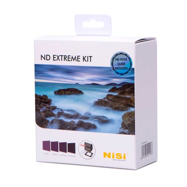 NiSi® 100 mm ND extreme Kit ND8, ND64, ND1000, ND32000 + Zubehör