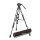 Manfrotto | 504 Fluid-Videokopf mit Alu- Doppelrohr Stativ | MVK504XTWINMA