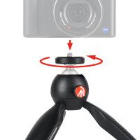 Manfrotto | PIXI Mini-Stativ schwarz  | MTPIXIMII-B