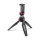 Manfrotto | PIXI Mini-Stativ mit Smartphone-Klemme schwarz | MKPIXICLMII-BK
