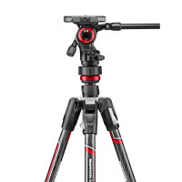 Manfrotto | Befree Live Kit Twist Carbon mit Fluid-Videokopf | MVKBFRTC-LIVE