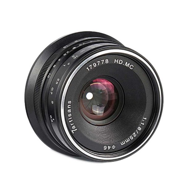 7Artisans Objektiv 25 mm f/1,8 für Sony E