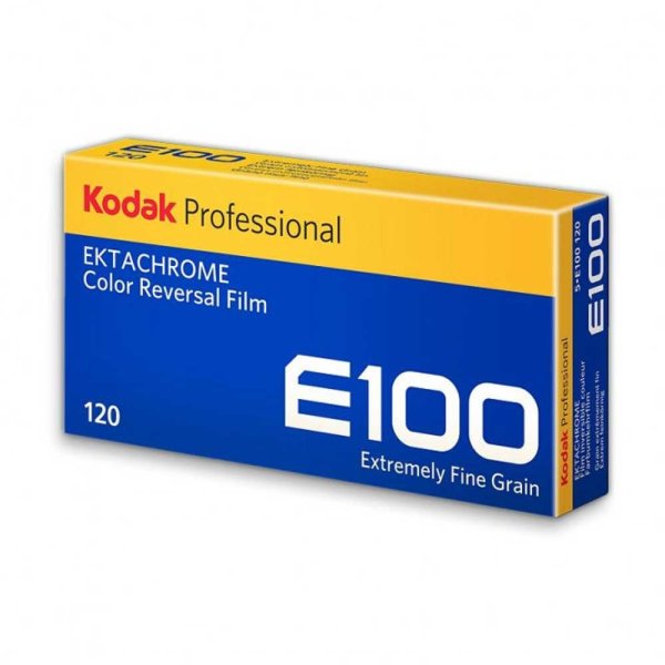 Kodak Ektachrome 100 | Farbdiafilm 5x120 Rollfilm 5 Stück | 100 ASA