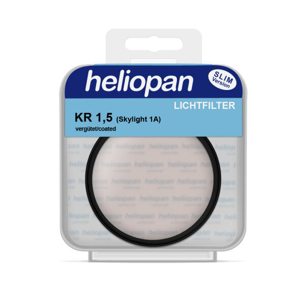 Heliopan Filter 3015 | Ø 46 x 0,75 mm KR 1,5 | Skylight 1A | vergütet