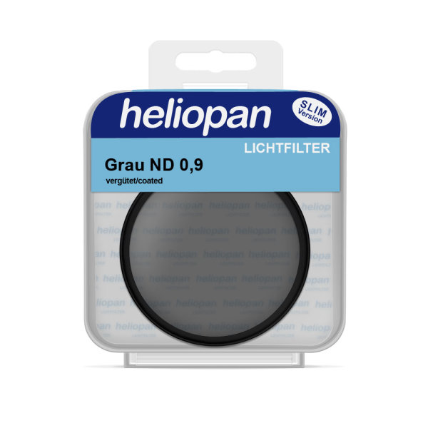 Heliopan ND Filter 2090 | dark ND 0,9 Ø 58 x 0,75 mm | coated | +3 Stop=8x