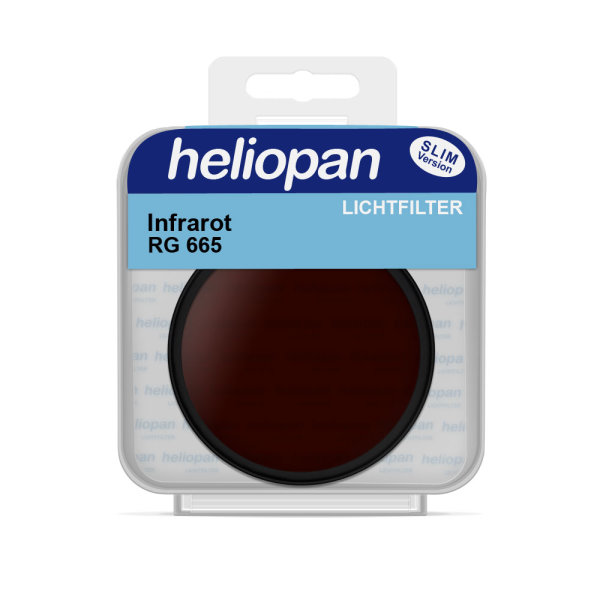Heliopan Filter 5665 | Ø 62 mm Infrarot Filter RG 665 (ab 665 nm)
