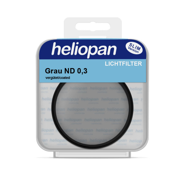 Heliopan ND Filter 2030 | light ND 0,3 Ø 49 x 0,75 mm | coated | +1 Stop=2x