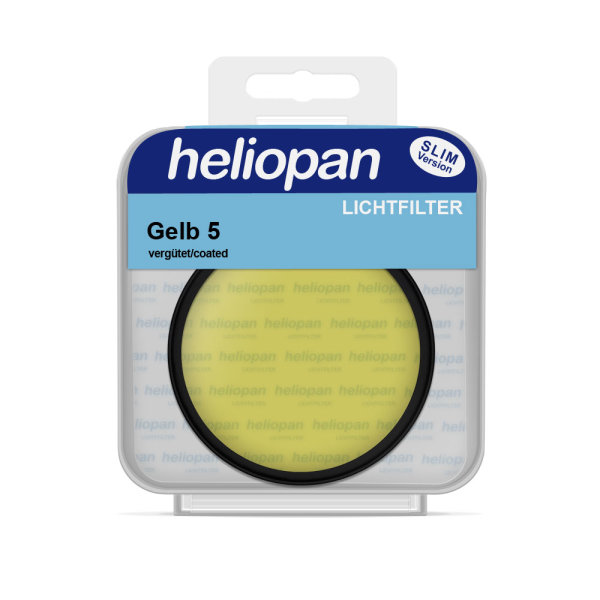 Heliopan B/W Filter 1005 | yellow bright (5) | Ø 82 mm x 0,75 mm | coated