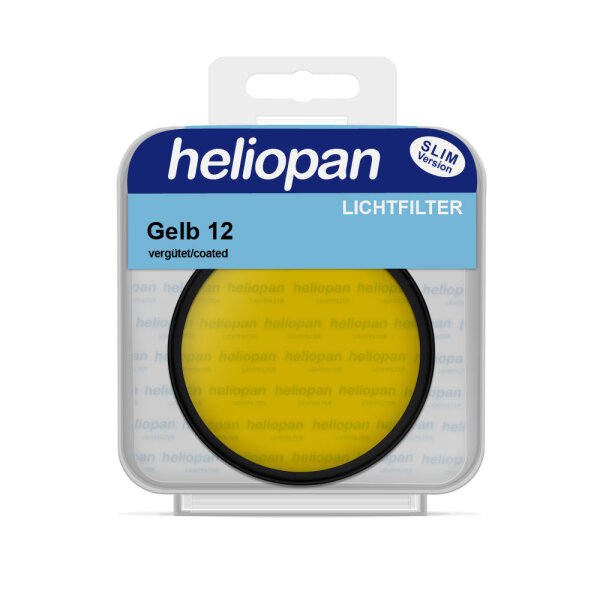 Heliopan S/W Filter 1012 | Ø Serie VIII gelb mittel-dunkel (12) | vergütet