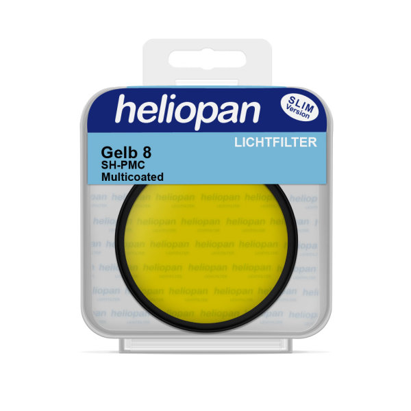 Heliopan S/W Filter 1058 gelb mittel (8) Ø 58 x 0,75 mm | SH-PMC vergütet