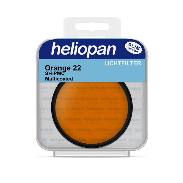 Heliopan S/W Filter 1072 orange (22) Ø 43 x 0,75 mm | SH-PMC vergütet