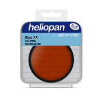 Heliopan S/W Filter 1075 rot hell (25) &Oslash; 77 x 0,75...