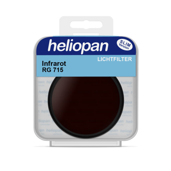 Heliopan Infrared Filter 5715 | Ø 95 x 1 mm | RG 715 (88A) 715 nm