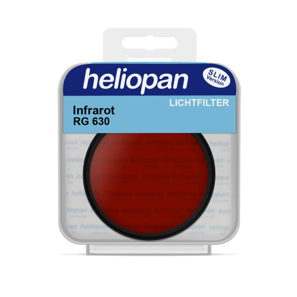 Heliopan Filter 5630 | Ø 43 x 0,75 mm Infrarot Filter RG 630 (630 nm)