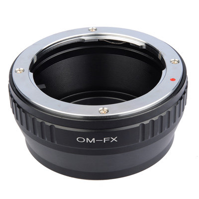 Lens adapter Olympus OM lens to Fuji X camera