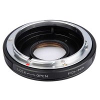 Objektivadapter Canon FD Objektiv an Nikon F Kameras