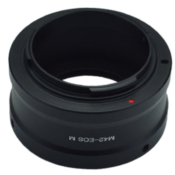 Lens adapter M 42 lenses on Canon EOS-M cameras